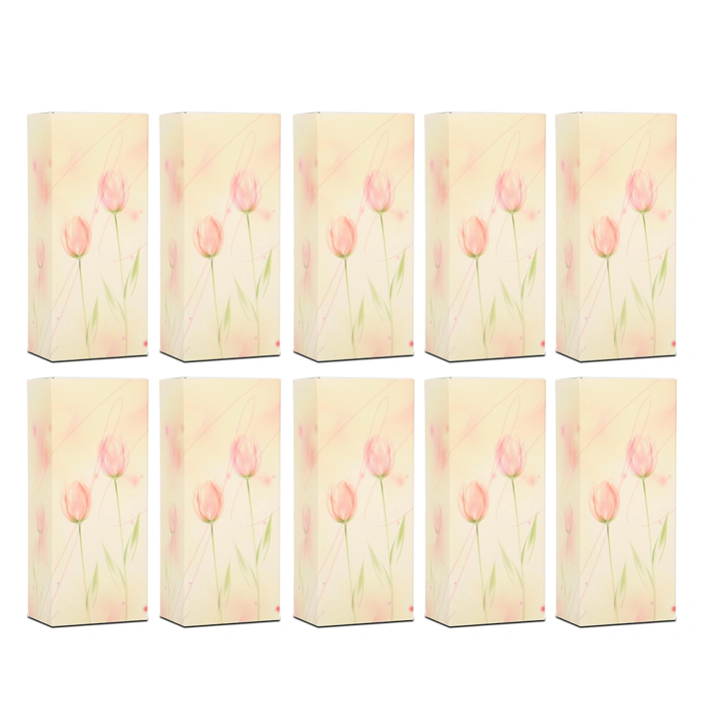 10Pcs Paper Case Box DIY Handmade Lipstick Material Lip Tube Packaging Carton Empty Box 02