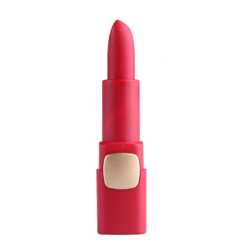 Waterproof Mist Matte Moisturizing Long Lasting Lipstick Makeup (35#Passion)