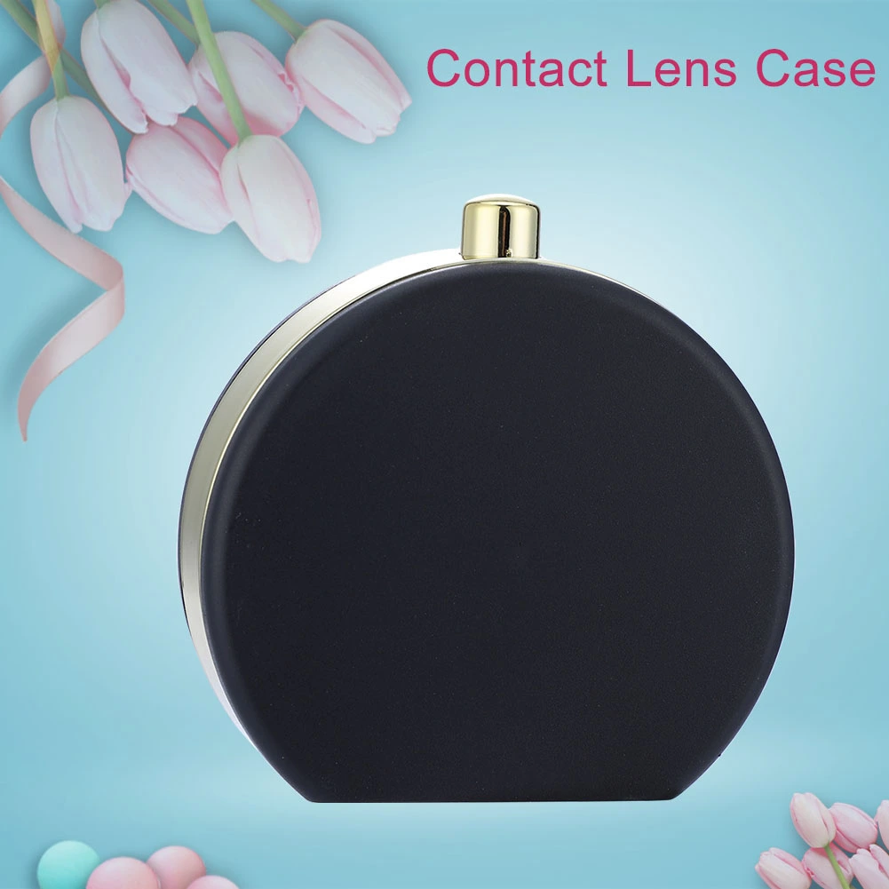 Mini Contact Lens Holder Eye Care Lenses Case Set Cute Lovely Travel Kit Box #05