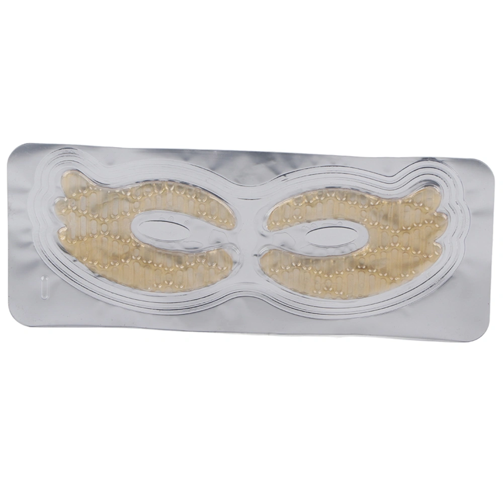 Crystal Collagen Remove Dark Circles Moisturizing Fade Fine Lines Anti aging Eye Mask Gold