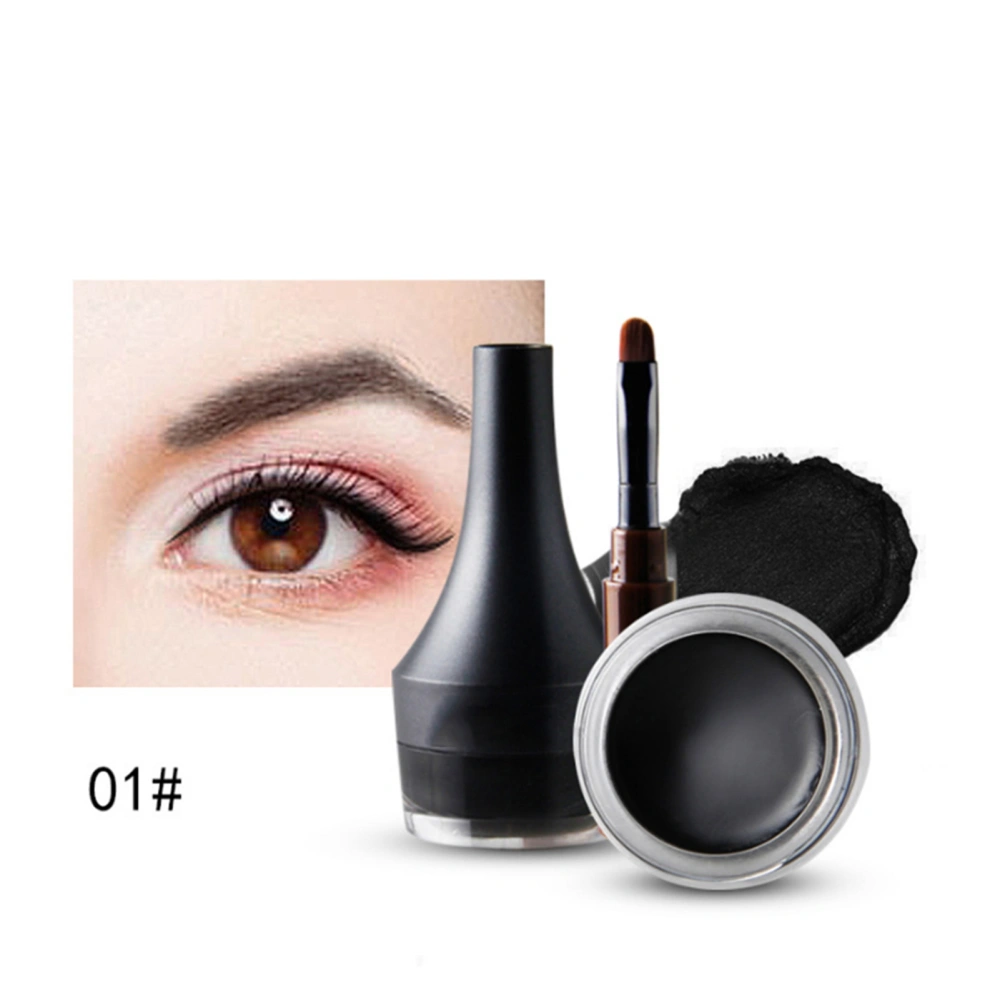 Magical Halo Long lasting Eyeliner Waterproof Eyeliner NOn dizzy Eyeliner Dye Cream Black