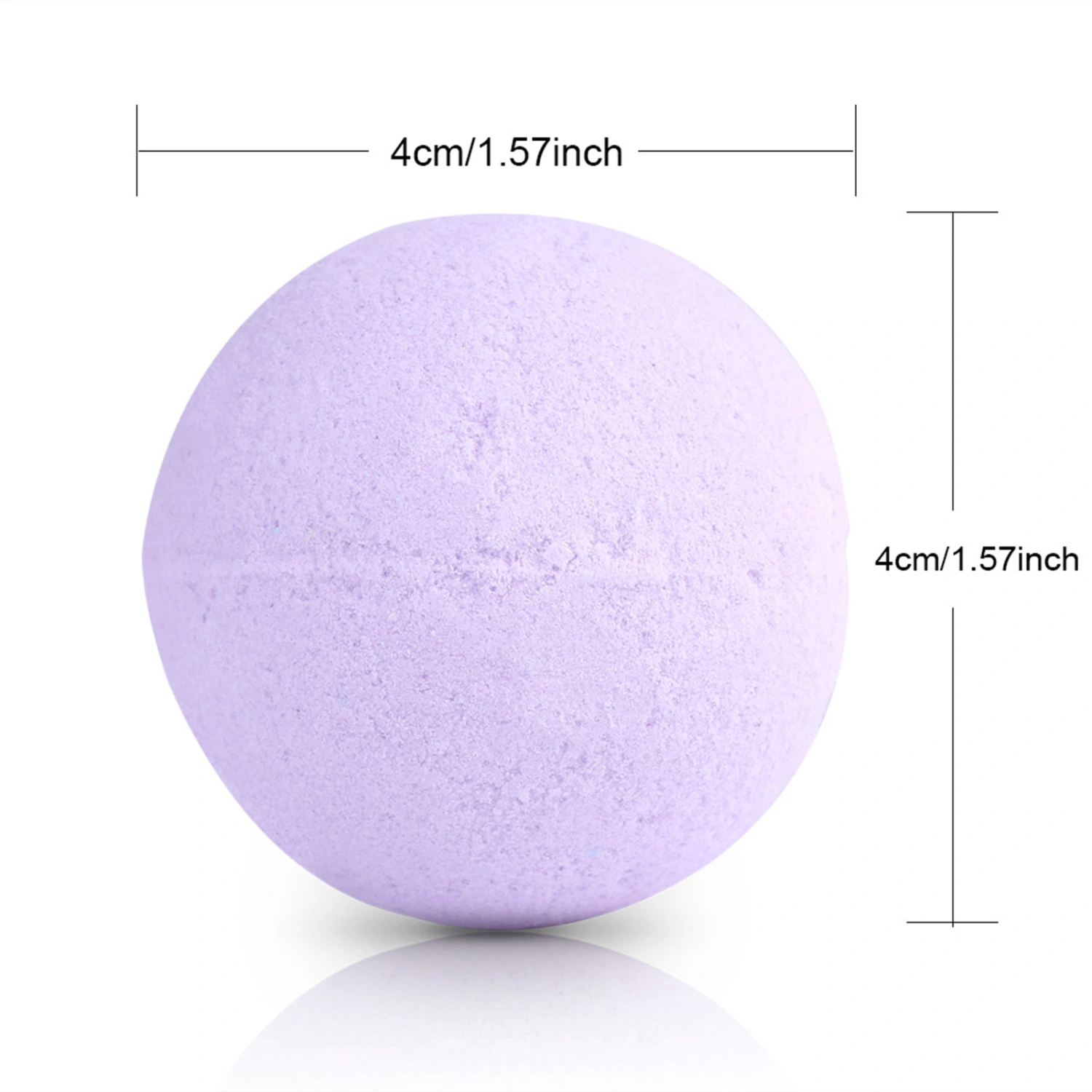 Handmade Bath Bomb Aromatherapy Relaxation Moisturizing Spa Bomb Bath Salt Purple