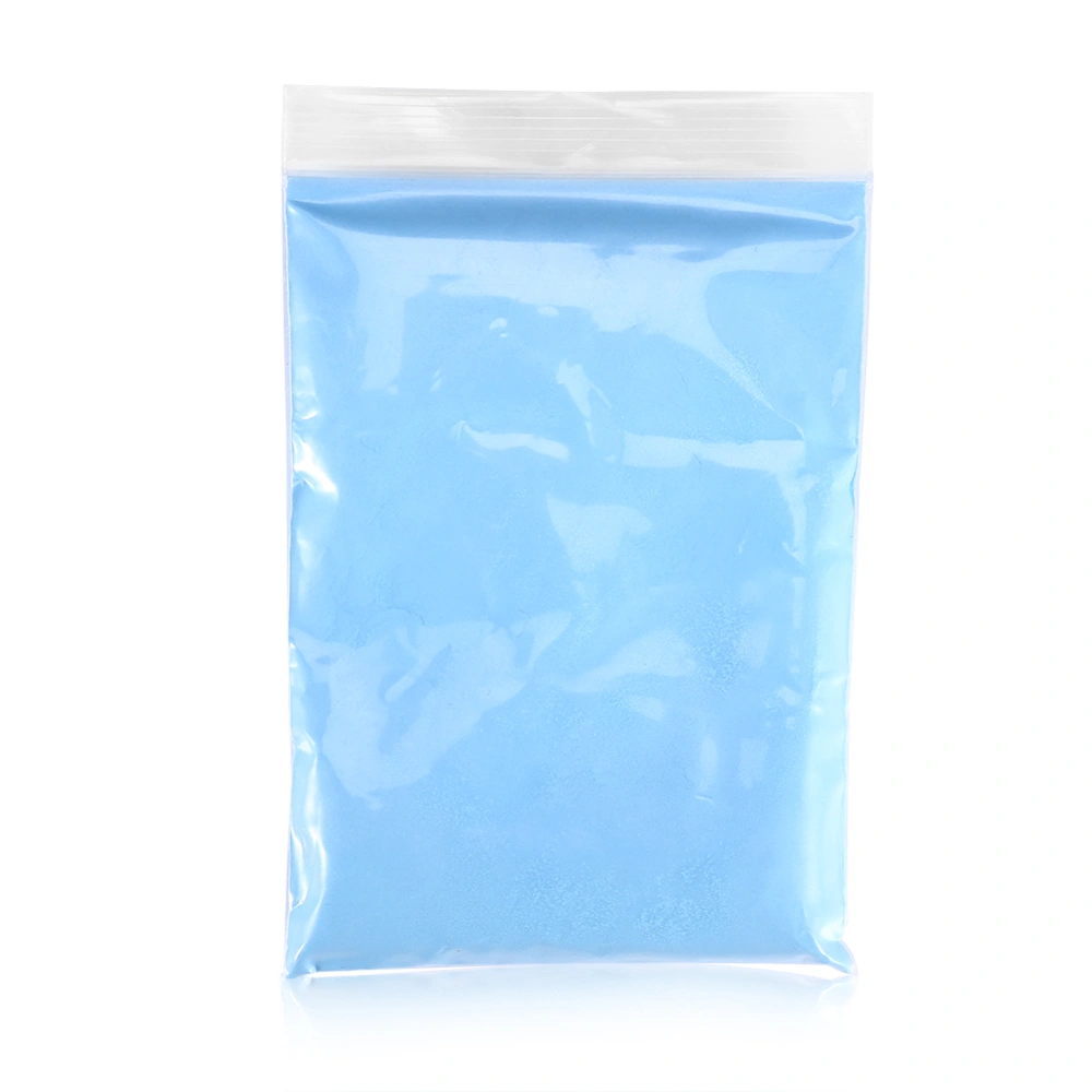 Fluorescent Luminous Powder Paint DIY Pigment Nail Polish Coating Noctilucent Powder Blue