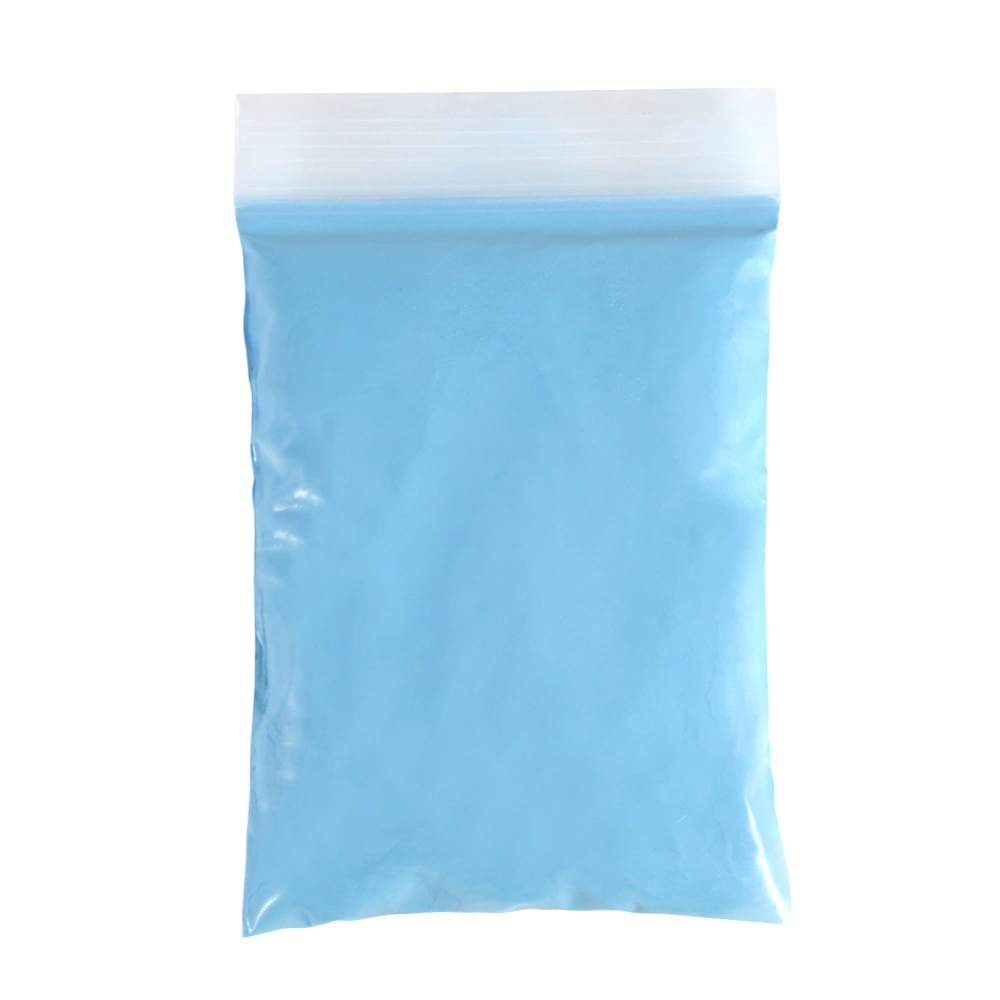 Color Photoluminescent Powder Bright Fluorescent For DIY Nail Art Printing Blue