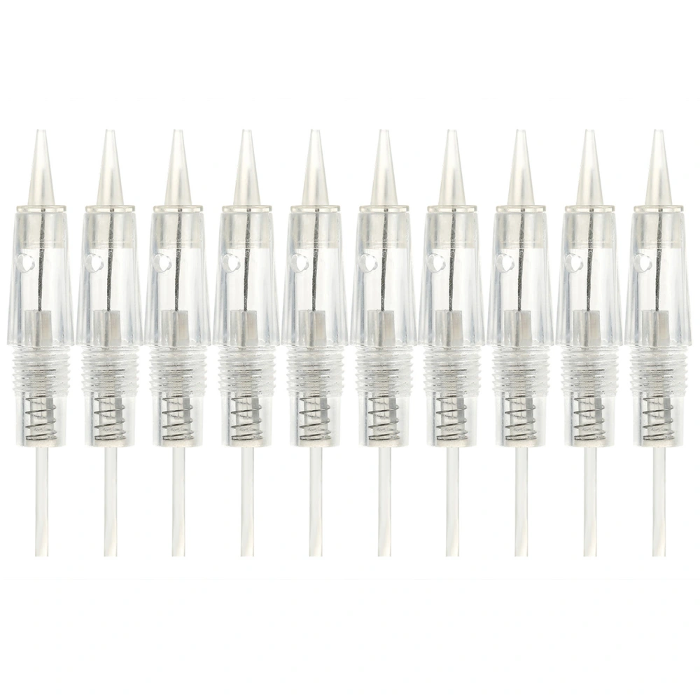 10pcs Set Eyebrow Lip Tattoo Cartridge Rotary Micro needle Disposable Sterile Needle R2