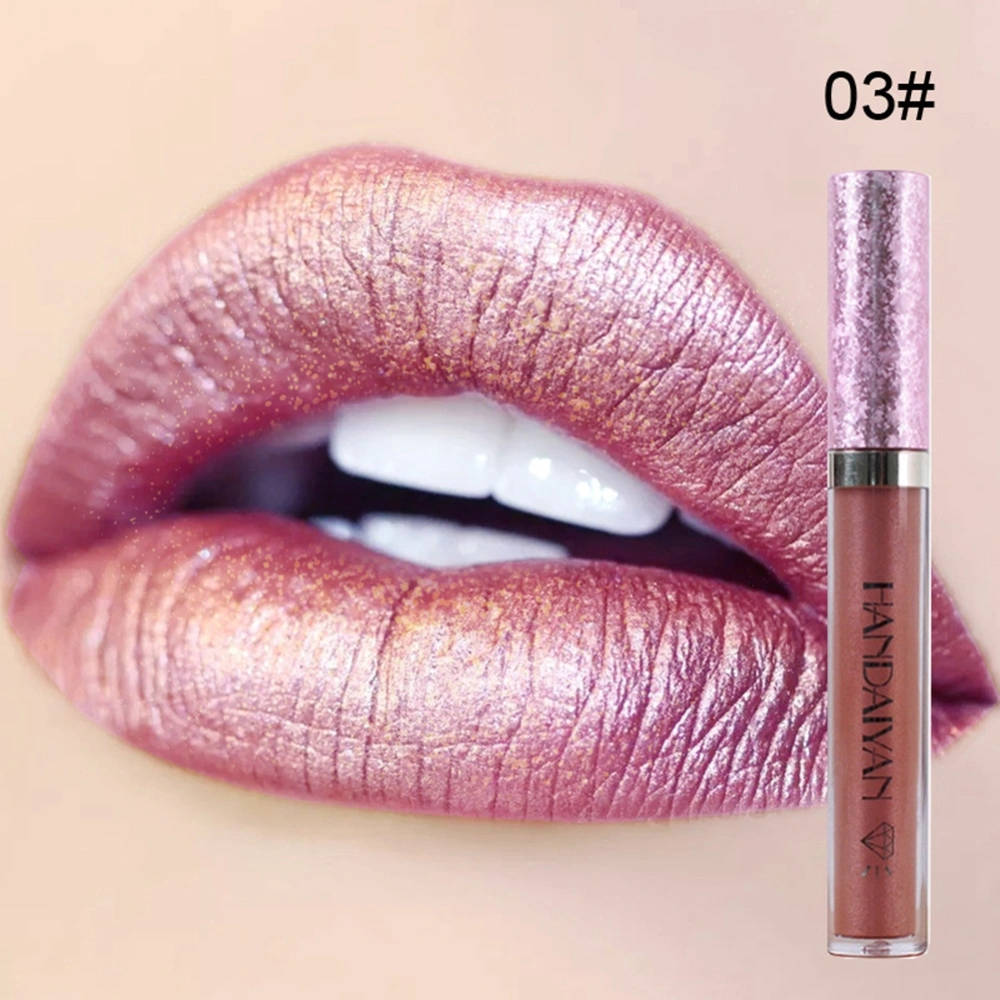 Shiny Lipgloss Lip Gloss Long Lasting Waterproof Liquid Lipstick Makeup Cosmetic #3