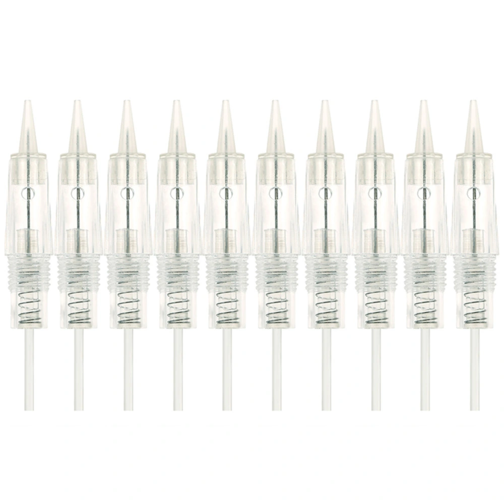 10pcs Set Eyebrow Lip Tattoo Cartridge Rotary Micro needle Disposable Sterile Needle R3