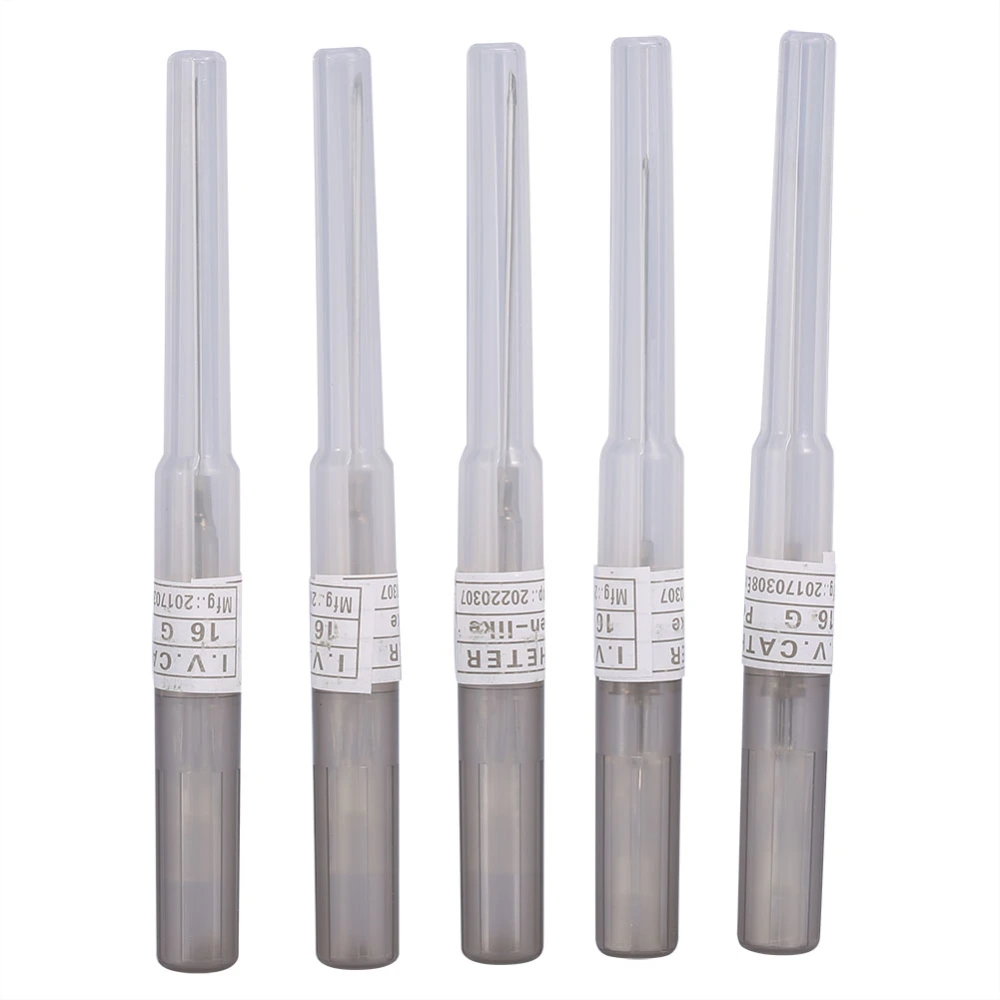 5Pcs/Bag Body Tattoo Piercing Sterilized Disposable Hollow Needle 16G