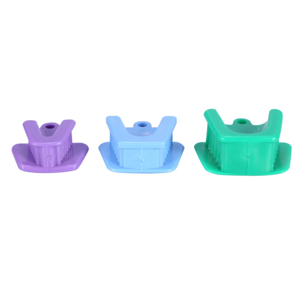 3PCS/Set Dental Equipments Mouth Opener Bite Cushion Supporting Device