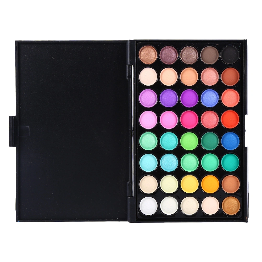40 Color Eyeshadow Palette Mineral Matte Pigment Eye Shadow Waterproof Eyeshadow(#2)