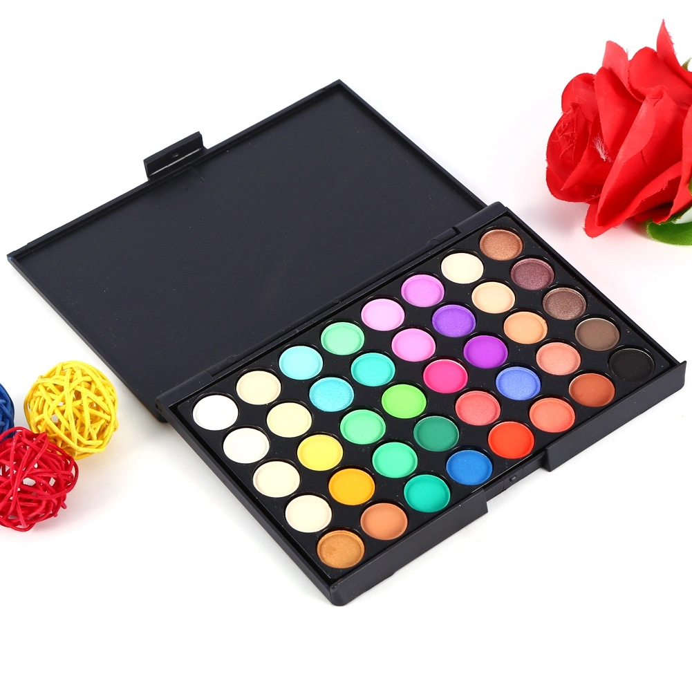 40 Color Eyeshadow Palette Mineral Matte Pigment Eye Shadow Waterproof Eyeshadow(#2)