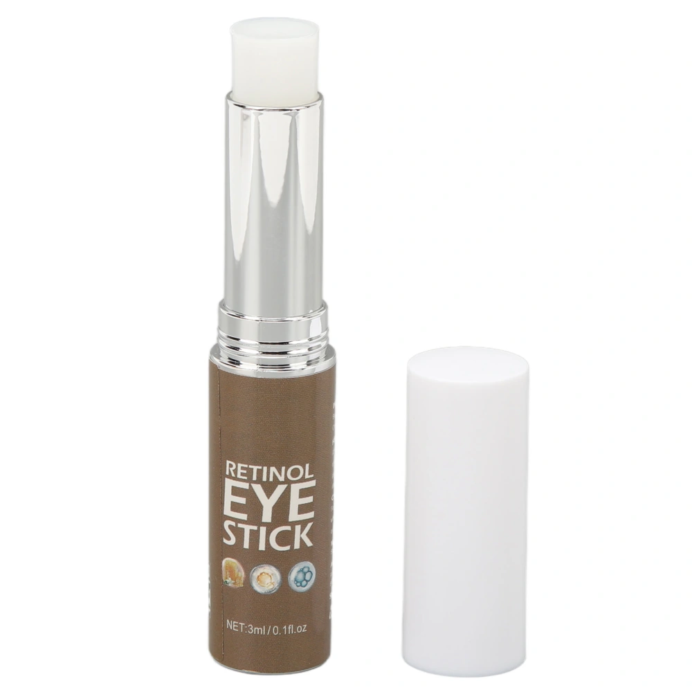 Eye Cream Stick Moisturizing Brightening Eye Balm for Reducing Dark Circles Fine Lines 3ml