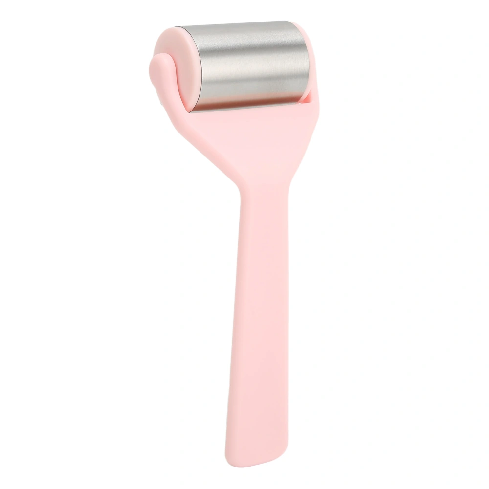 Ice Roller Massager Stainless Steel Portable Face Eye Massage Beauty Ice Roller for Women Pink