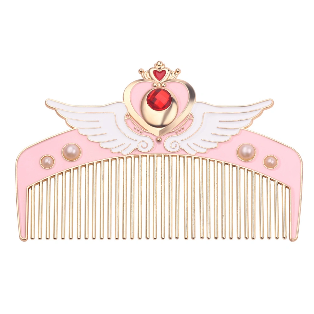 Cartoon Hairdressing Comb Cute Hair Brushes Portable Hair Comb with Bag