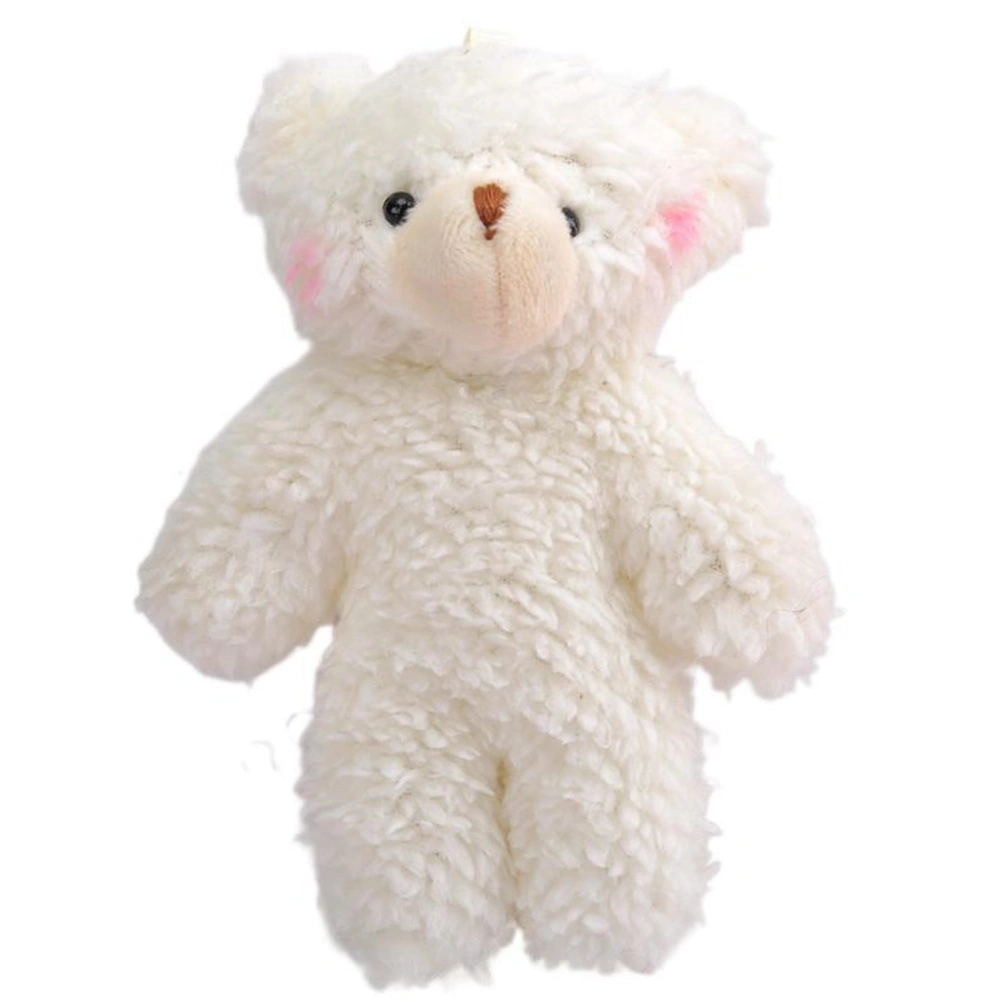 Animal Plushie Doll Toy Pearl Velvet Multifunctional Small Plush Bear Toy for Kindergarten