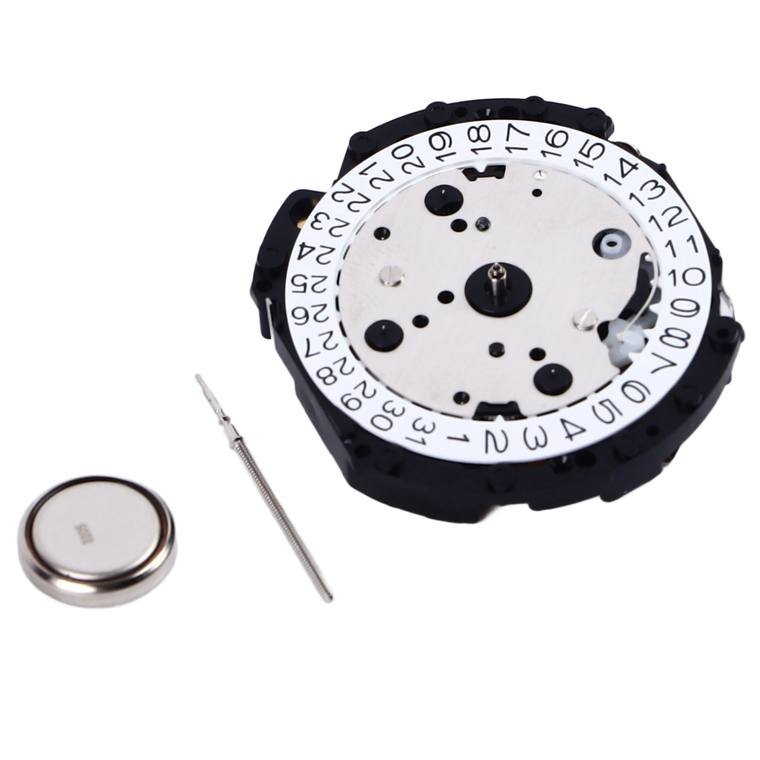 VD57C Quartz Watch Movement Metal Reliable Watch Replacement Movement with 40mAh Battery