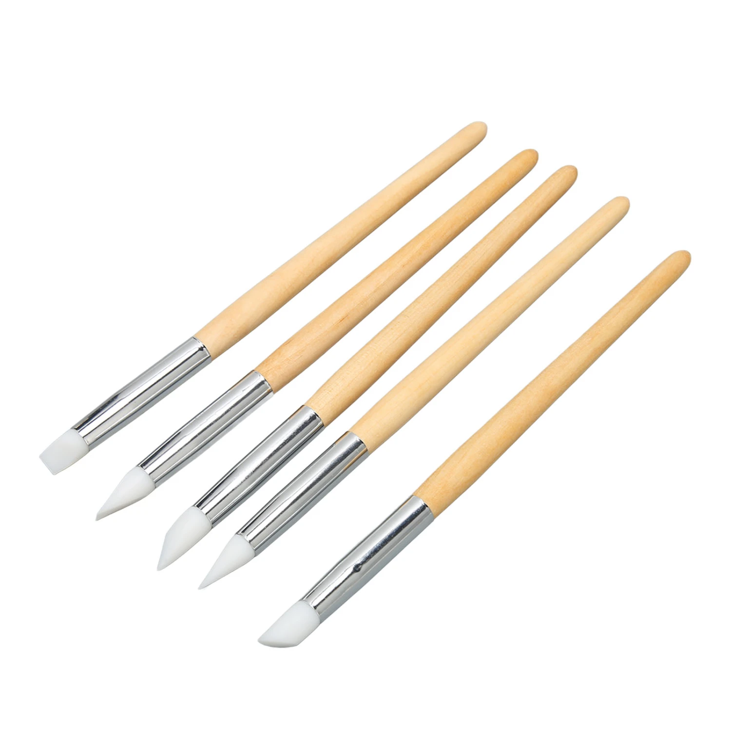 5Pcs Watch Movement Cleaning Pen Dial Cleaner Dust Remover Portable Single Head Repair Tool