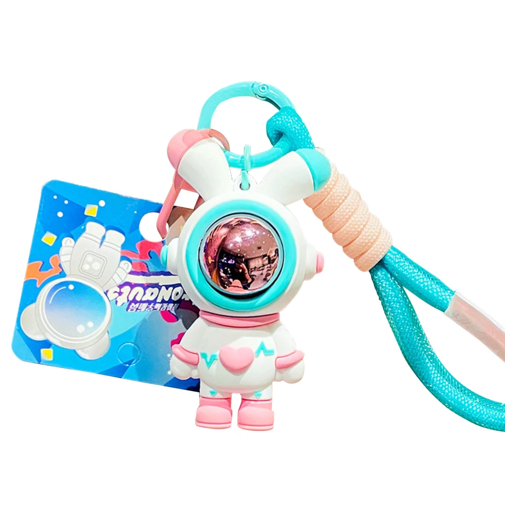 Bunny Keychain Pendant PVC Portable Colorful Lovely Ornament Cute Keychain for Girl Boy Pink Bunny Keychain Pendant