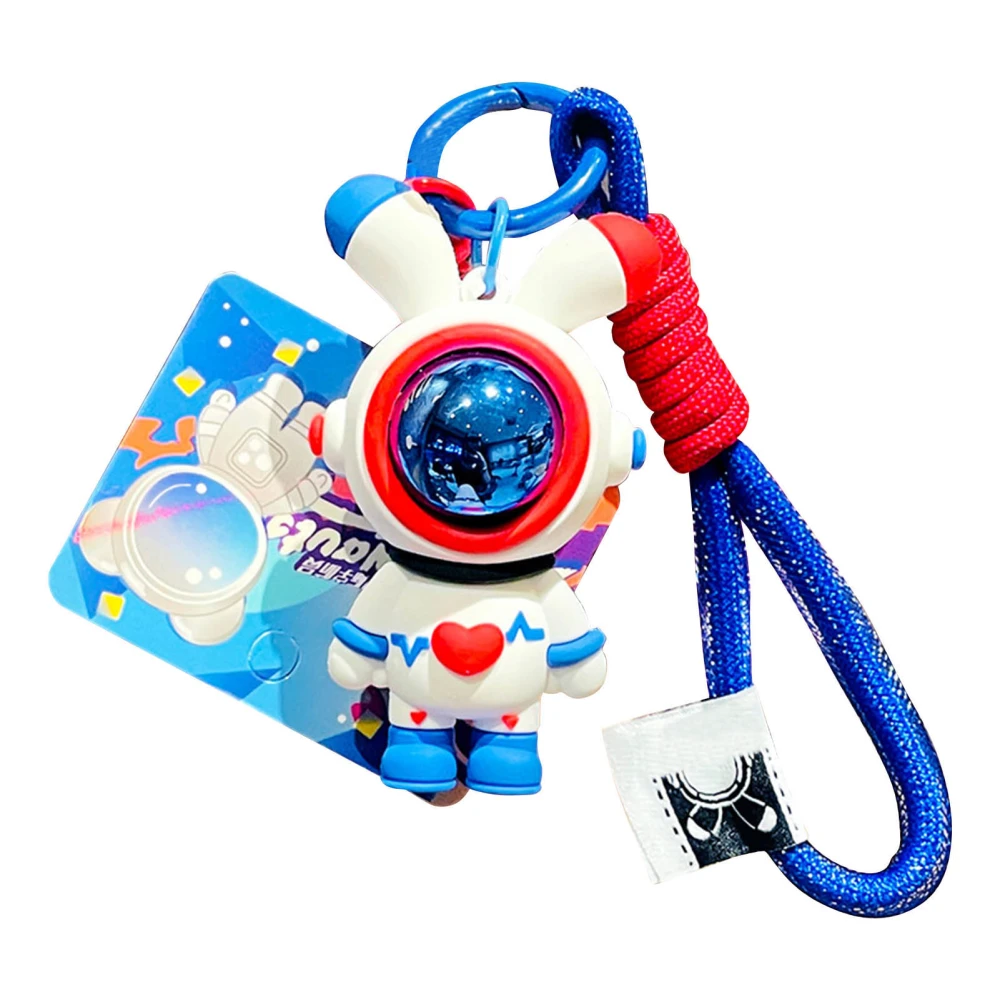 Bunny Keychain Pendant PVC Portable Colorful Lovely Ornament Cute Keychain for Girl Boy Blue Bunny Keychain Pendant