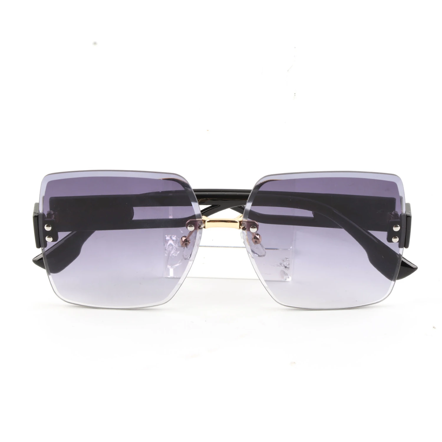 Sunglasses Women Trendy Driving Glasses UV Protection Glasses Rimless Sunglasses
