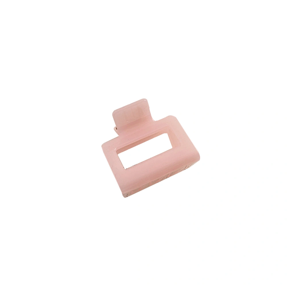 Medium Hair Claw Clips Hair Styling Accessories Rectangle Claw Clips for Women GirlsPink