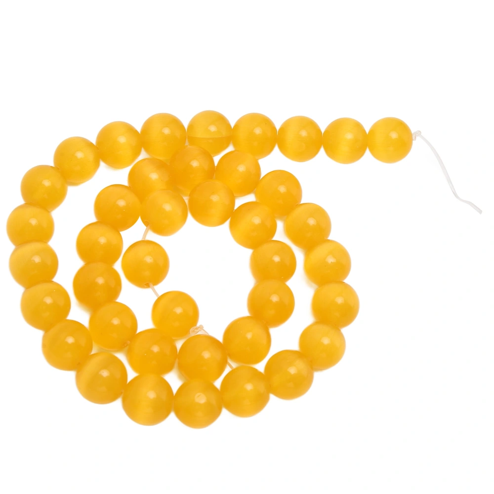 10mm Jewelry DIY Stone Bead Delicate Necklace Bracelet Handicraft Making Beads for Jewelry StoreOrange