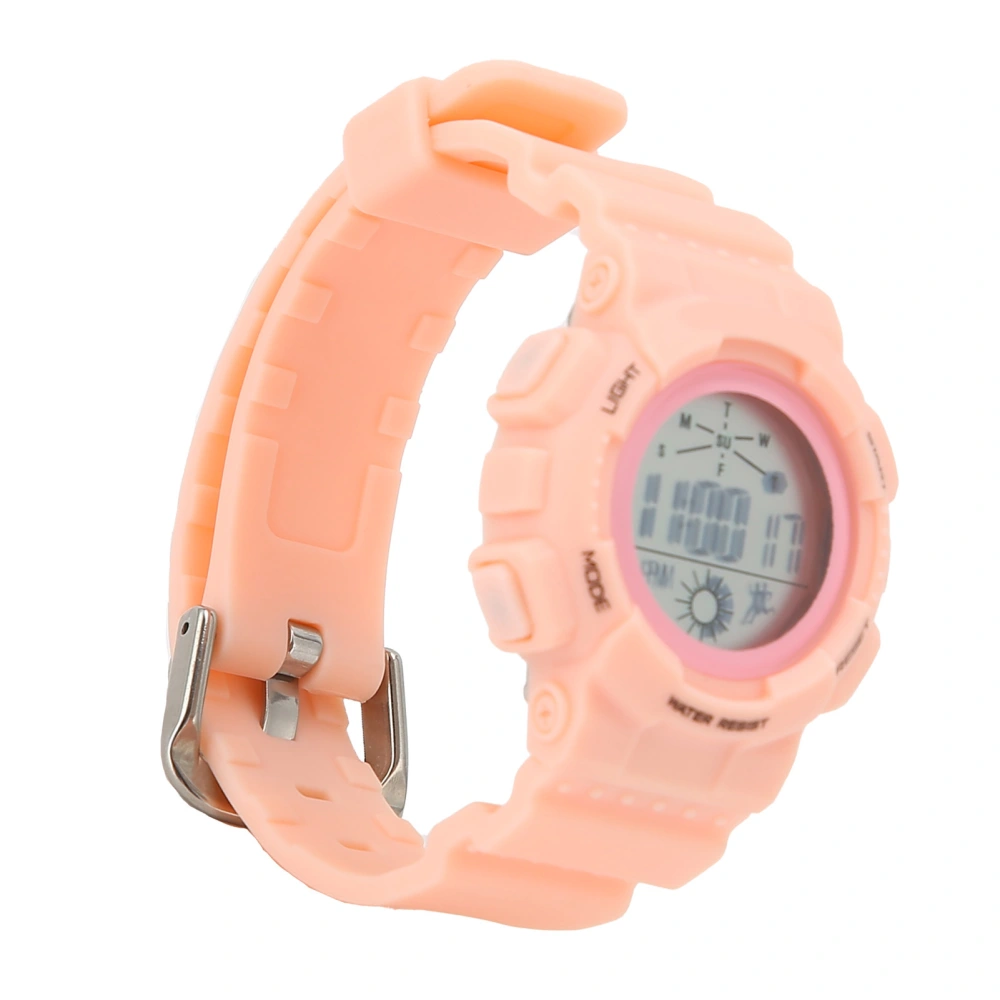 Children Simple Fashionable Digital Watch Portable Waterproof Sports Watch Birthday Gift