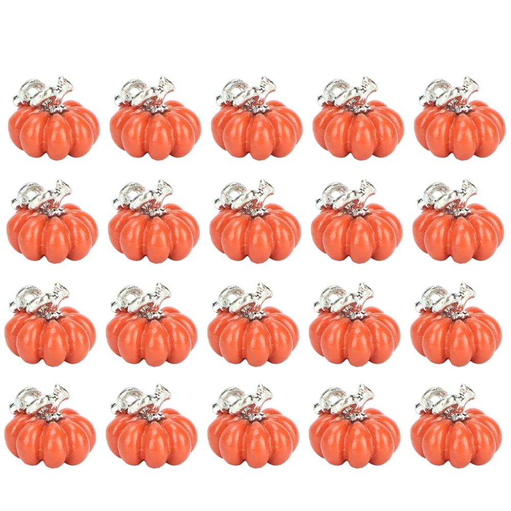 20pcs Alloy Pumpkin Pendants DIY Halloween Pendant for Bracelet Necklace Jewelry Making