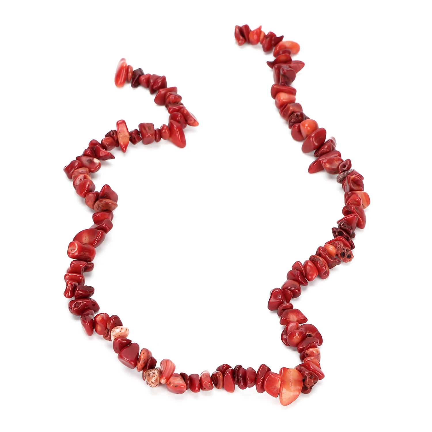 Unique Irregular Bead Exquisite DIY Bead Accessories for Necklace Bracelet MakingRed Coral Stone