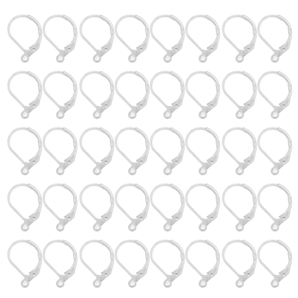 20Pair Metal Earring Hook Clip Electroplating DIY Making Accessory Jewelry Findings