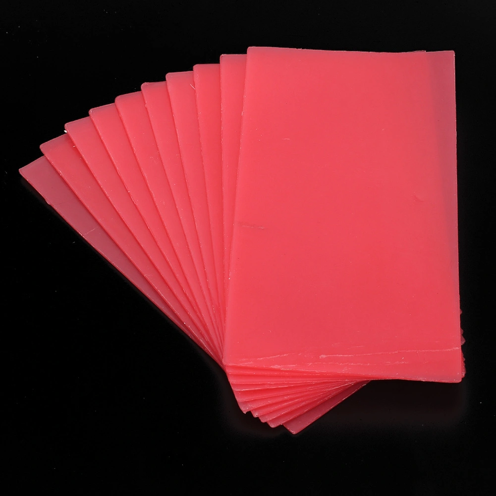 10pcs Jewelry Carving Engraving Model Red Wax Oral Dental Wax Mould Tool Set (1.3mm)