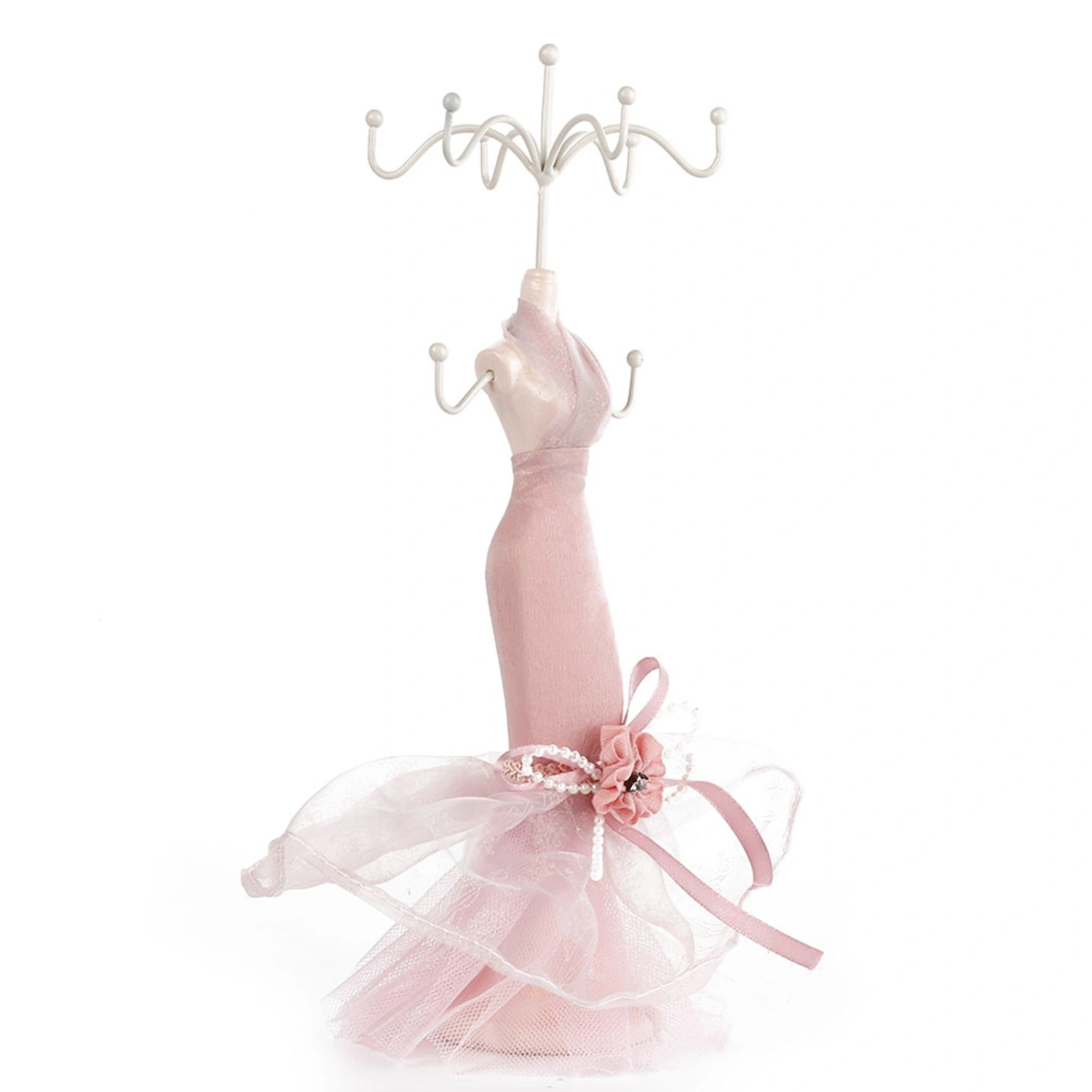 Model Dress High heeled Shoes Earring Necklace Ring Jewelry Holder Stand Display(Small Model)