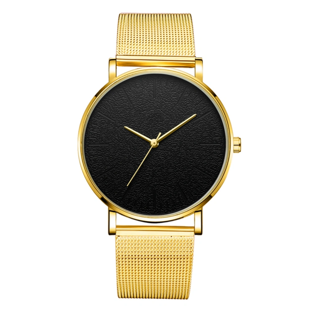 GAIETY​ Fashion Casual Watch Men Women Quartz Alloy Band Wristwatch(M)