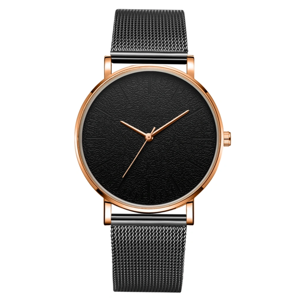 GAIETY​ Fashion Casual Watch Men Women Quartz Alloy Band Wristwatch(I)