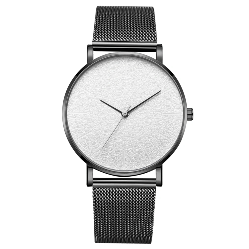 GAIETY​ Fashion Casual Watch Men Women Quartz Alloy Band Wristwatch(F)