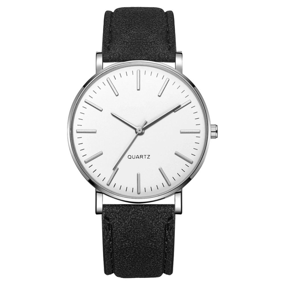 Women Men Fashionable Leisure Wristwatch Students Sample Quartz Analog Watch 12#