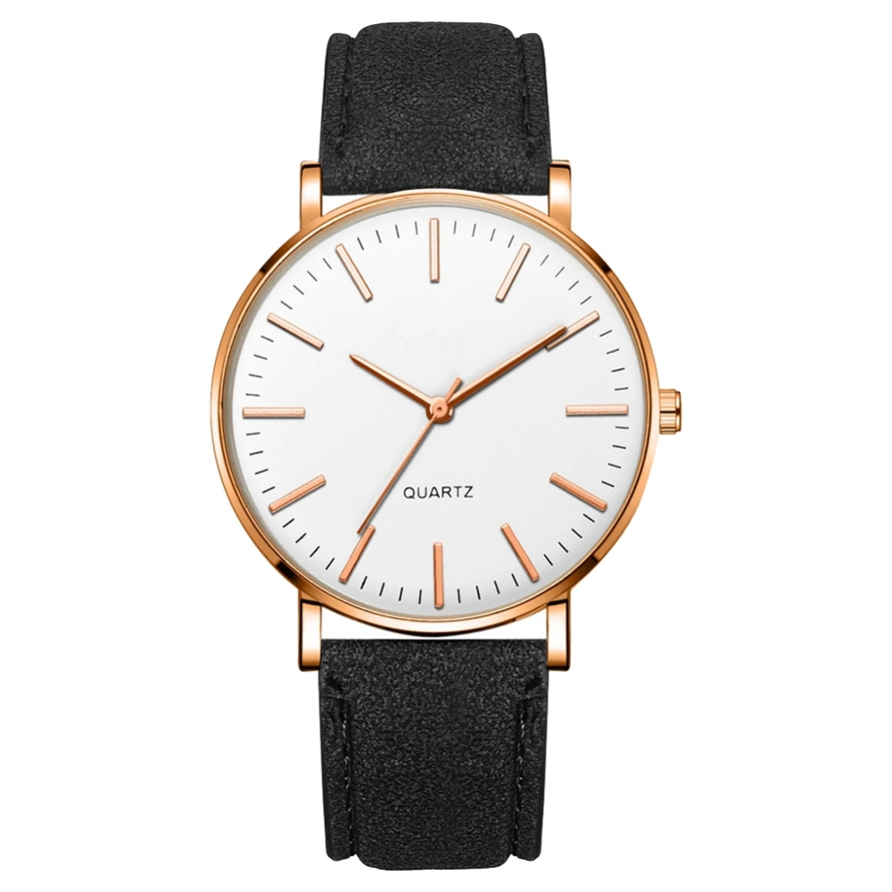 Women Men Fashionable Leisure Wristwatch Students Sample Quartz Analog Watch 10#