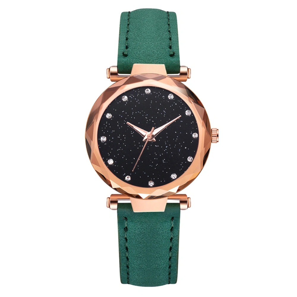 XR3383 Luxury Personality Quartz Watch Casual Watch Fashion Chain Gifts(Green)