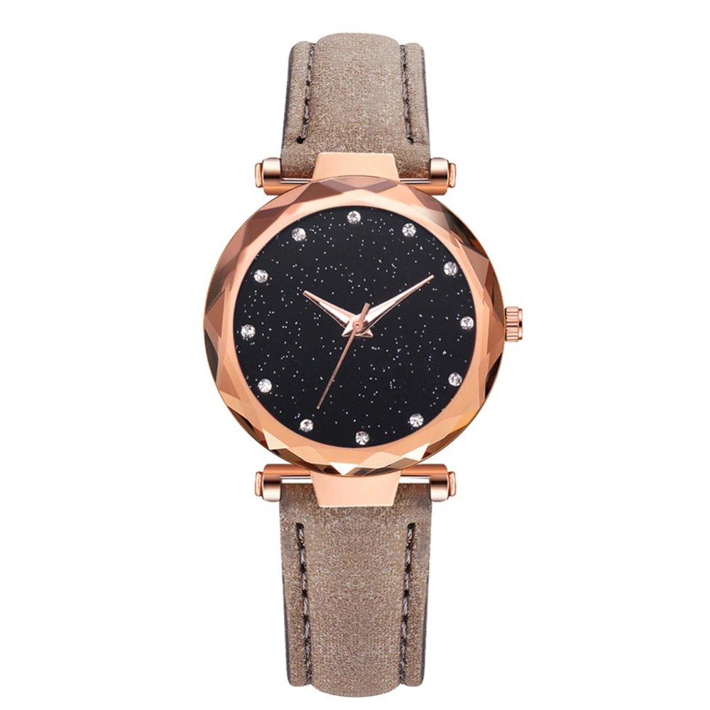 XR3383 Luxury Personality Quartz Watch Casual Watch Fashion Chain Gifts(Gray)