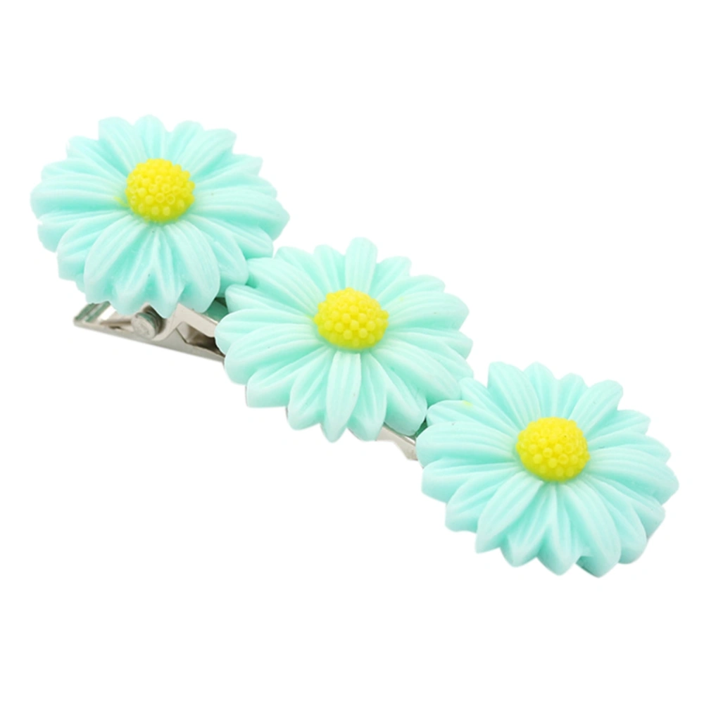 Stylish Women Elastic Hair Tie Rope Bands Hair Clip Flower Pendant Hair Accessory(18#)