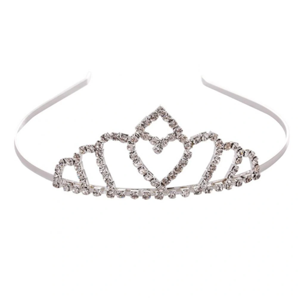 Hair Hoop Headband for Women Crystal Crown Tiara Hairband Princess Headdress