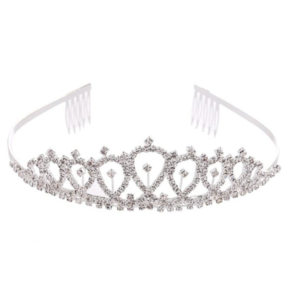 Women Ladies Female Princess Crown for Wedding Performance Hair Accessories