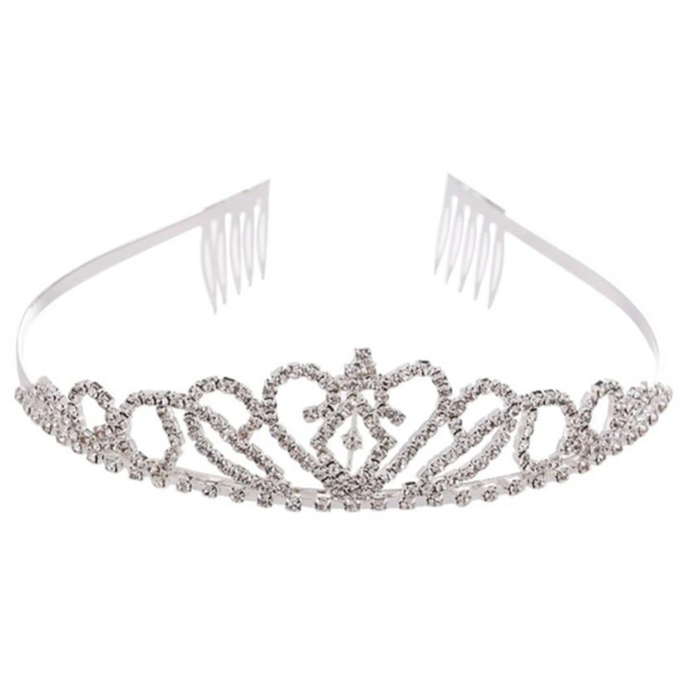 Women Ladies Female Princess Crown for Wedding Performance Hair Accessories