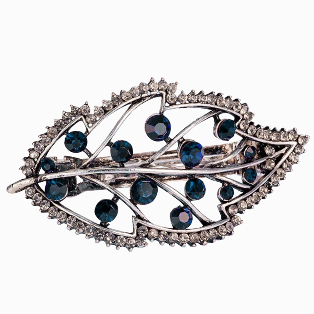 Trendy Rhinestone Electroplated Hair Clip Pin Women Girl Exquisite Barrette Accessories(#10)