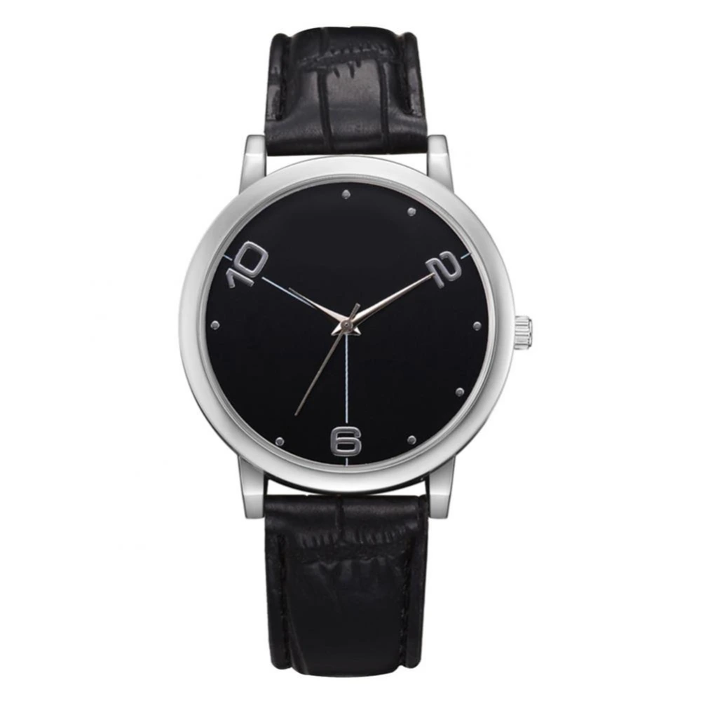 Fashion Preppy Literary style Alloy Watch Analog Dial Quartz Wristwatch FD183（Black）