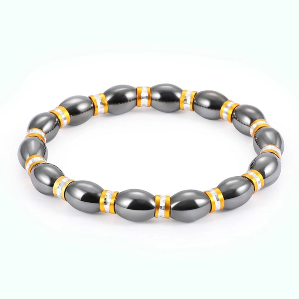 Women Men Health Care Magnetic Therapy Hematite Bracelet Weight Loss Bangle Jewelry Gift