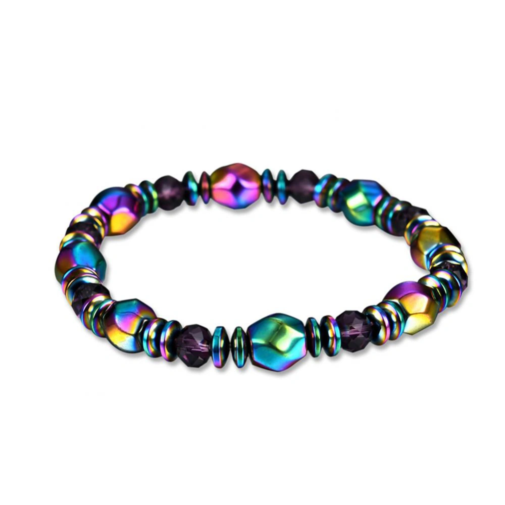 1pc Multi color Health Care Magnetic Therapy Hematite Bracelet Weight Loss Bangle Jewelry