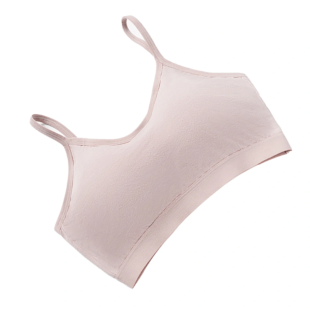 Comfortable Bralette Brassiere Integrated Pullover Seamless Push Up Underwire Brassiere White L ( Suitable for 52.5‑60kg Weight )