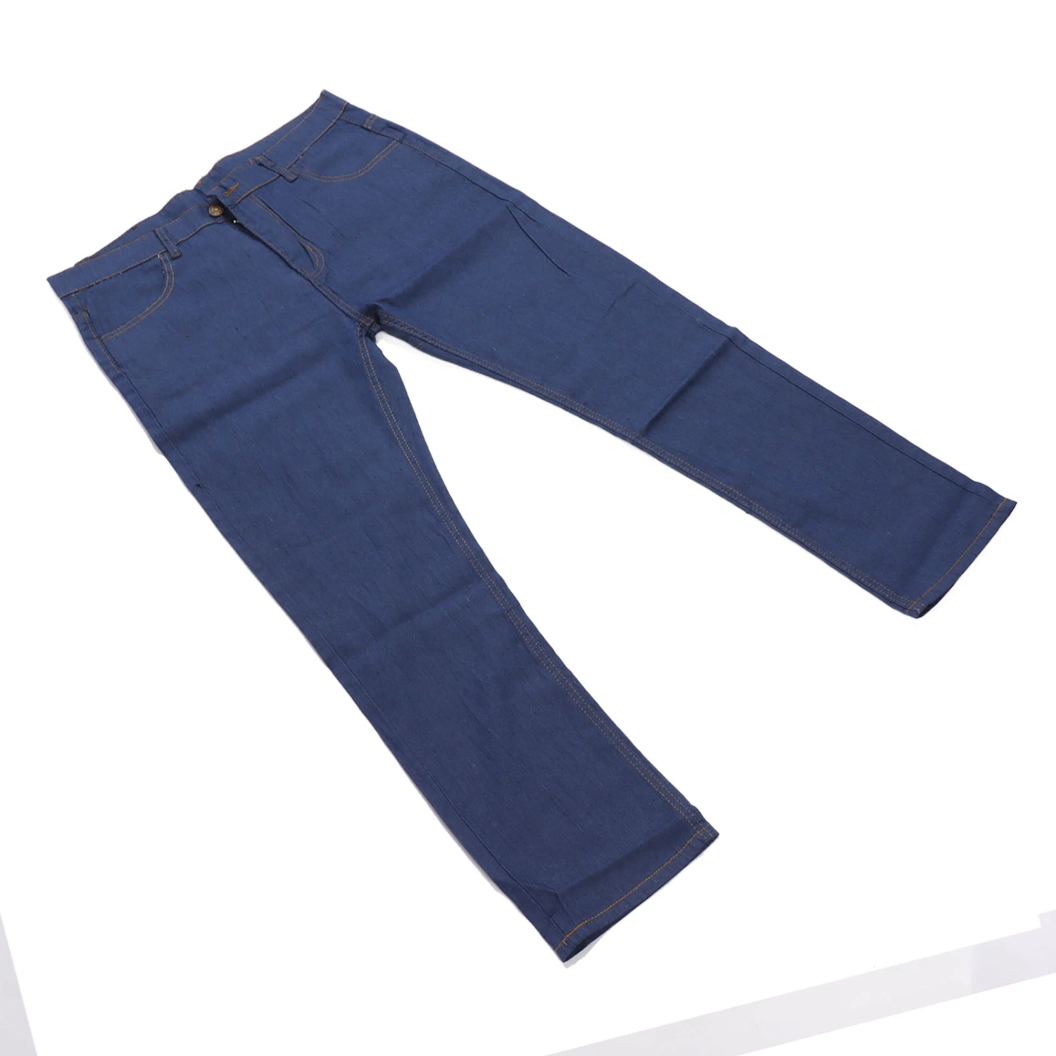 Men Long Pants with Pockets Dirty Resistance Straight Leg Loose Trousers for Daily Work Outdoor Activities 858 Light Colour 36 Size
