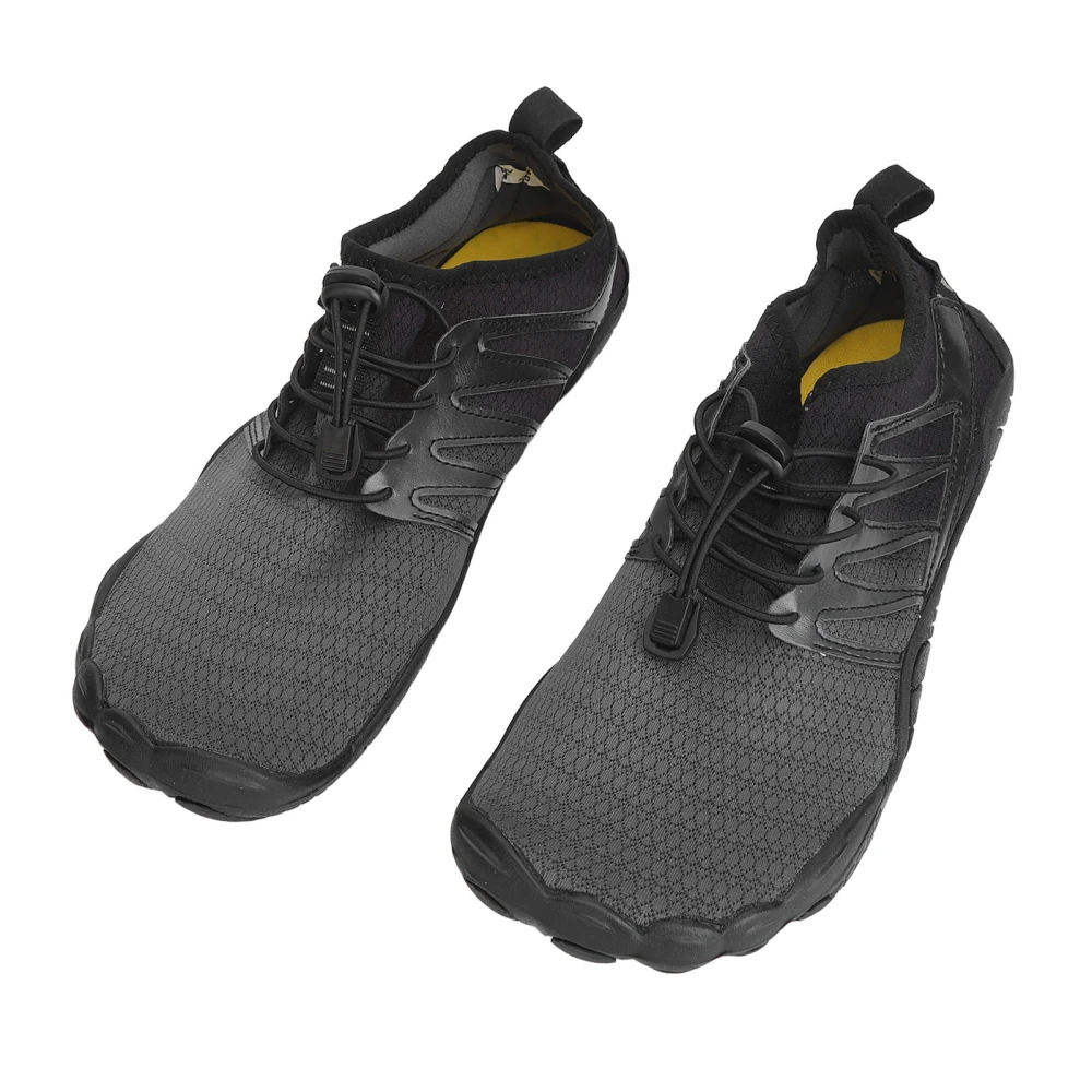 Men Water Shoes Slip Proof Reduce Joint Stress Multi Function Training Water Shoes for Training Black 43